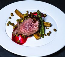 Griled loin lomb chops