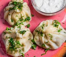 Хинкали с говядиной