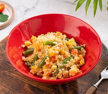Киноа с овощами