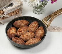 Рубленные котлетки из свинины и говядины (8 шт)