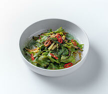 Узбекский салат из нежной телятины с овощами