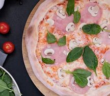 Пицца Ветчина и грибы