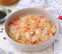 Фунчоза с курицей