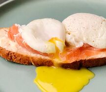 Бутерброд с лососем