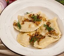 Вареники с капустой