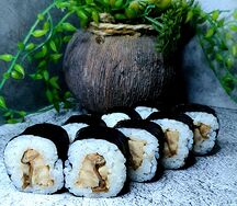 Мини-ролл с угрем