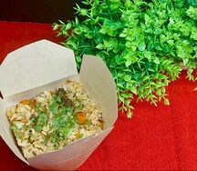 Сегояки Рис с курицей в соусе терияки