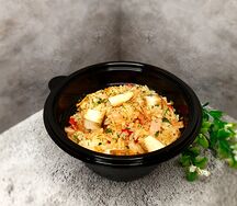 Тяхан с курицей