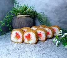 Калифорния темпура с лососем