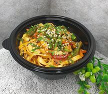 Лапша wok с овощами