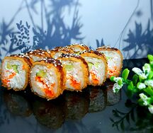 Калифорния темпура со снежным крабом