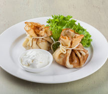 Блинчики с мясом