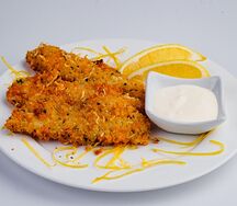 Тилапия с сырной корочкой