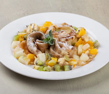 Блинчики с фруктами