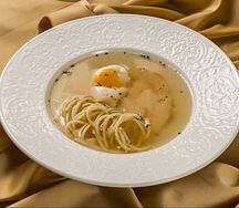 Консоме с курицей 