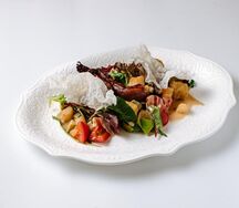 Салат с морепродуктами