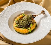 Томленая утиная ножка конфи