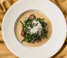 Тосканский крем-суп с фрикадельками