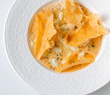 Ризотто с камчатским крабом