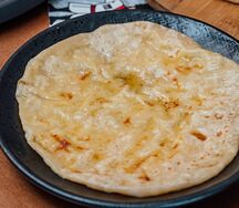 Хычин с картофелем и сыром