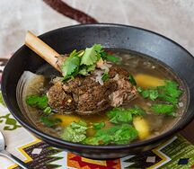 Баранья голяшка (Бозбаш)