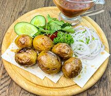 Картофель на углях