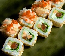 Сяке Грин ролл