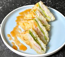 Спринг конверт с креветкой