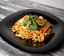 Лапша Удон с курицей