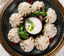 Хинкали с бараниной