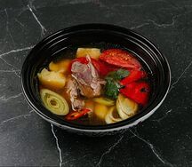 Хашлама из баранины с овощами
