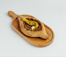 Лобиани с фасолью