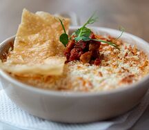 Жюльен с морепродуктами