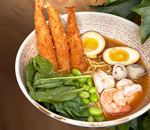 Рамен с креветкой