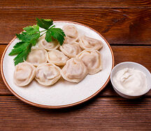 Пельмени ручной лепки