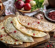 Кутабы с бараниной
