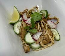 Лапша Удон с курицей