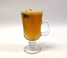 Авторский апельсиновый чай с кокосом