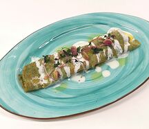 Фитнес-закуска Блин из шпината