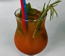 Лимонад клубника-маракуйя