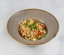 Рис с курицей и карри 