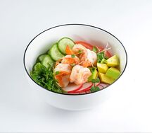 Поке с креветками