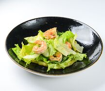 Салат с креветками и Гуакамоле