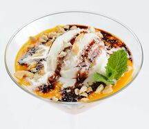 Персиковый десерт