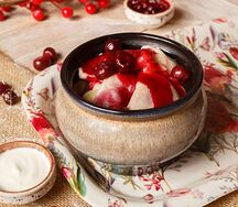 Вареники с вишней