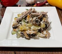 Салат языковый