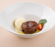 Шоколадный фондан