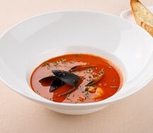 Суп с морепродуктами