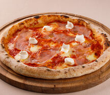 Пицца Ветчина и сливочный сыр