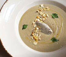 Крем-суп грибной с трюфельным кремом